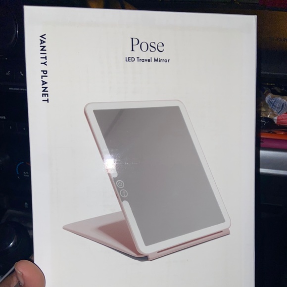 Pose LED travel Mirror.